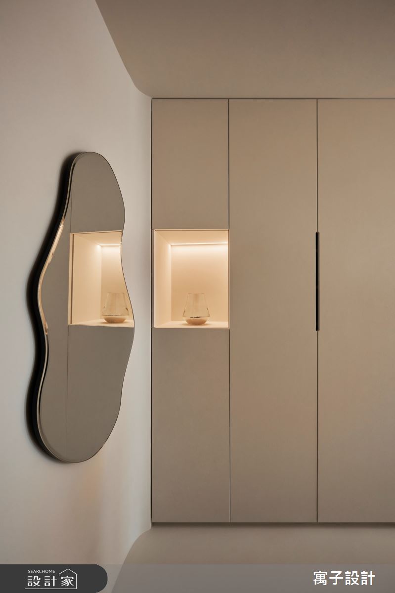 26坪新成屋(5年以下)＿北歐風玄關案例圖片＿寓子設計＿寓子_彼方之1
