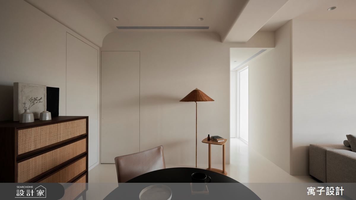 26坪新成屋(5年以下)＿北歐風客廳案例圖片＿寓子設計＿寓子_彼方之3