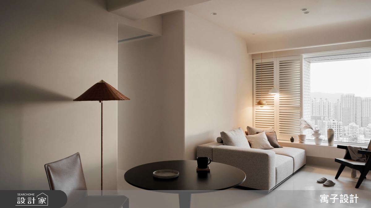 26坪新成屋(5年以下)＿北歐風客廳案例圖片＿寓子設計＿寓子_彼方之4