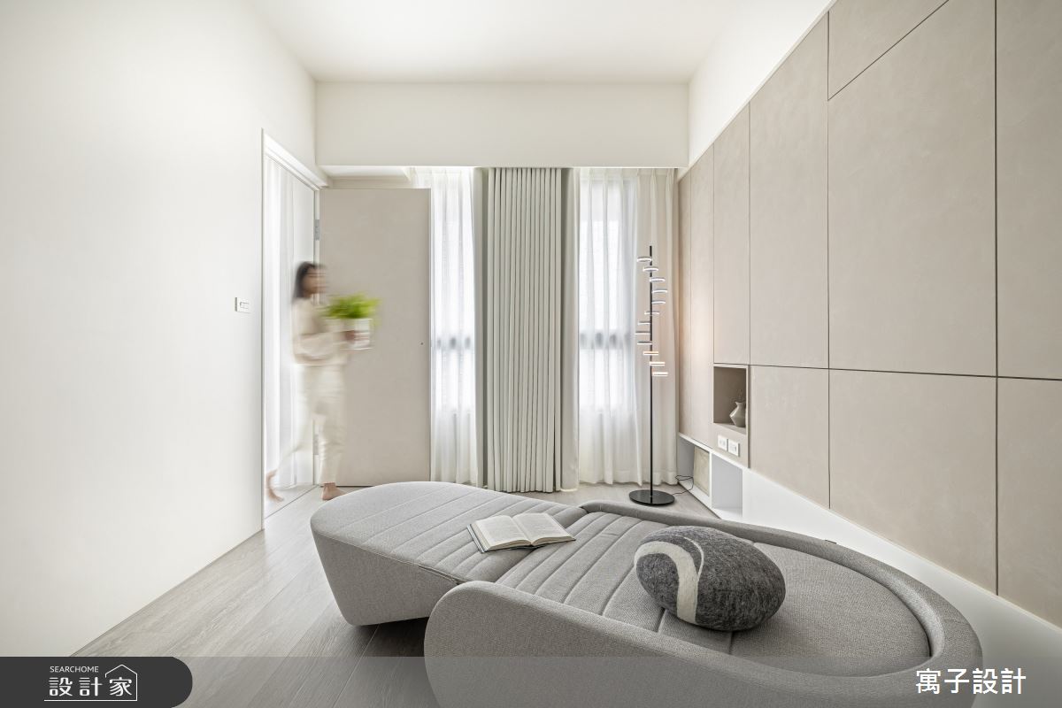 18坪新成屋(5年以下)＿北歐風多功能室案例圖片＿寓子設計＿寓子_曼曼香草之11