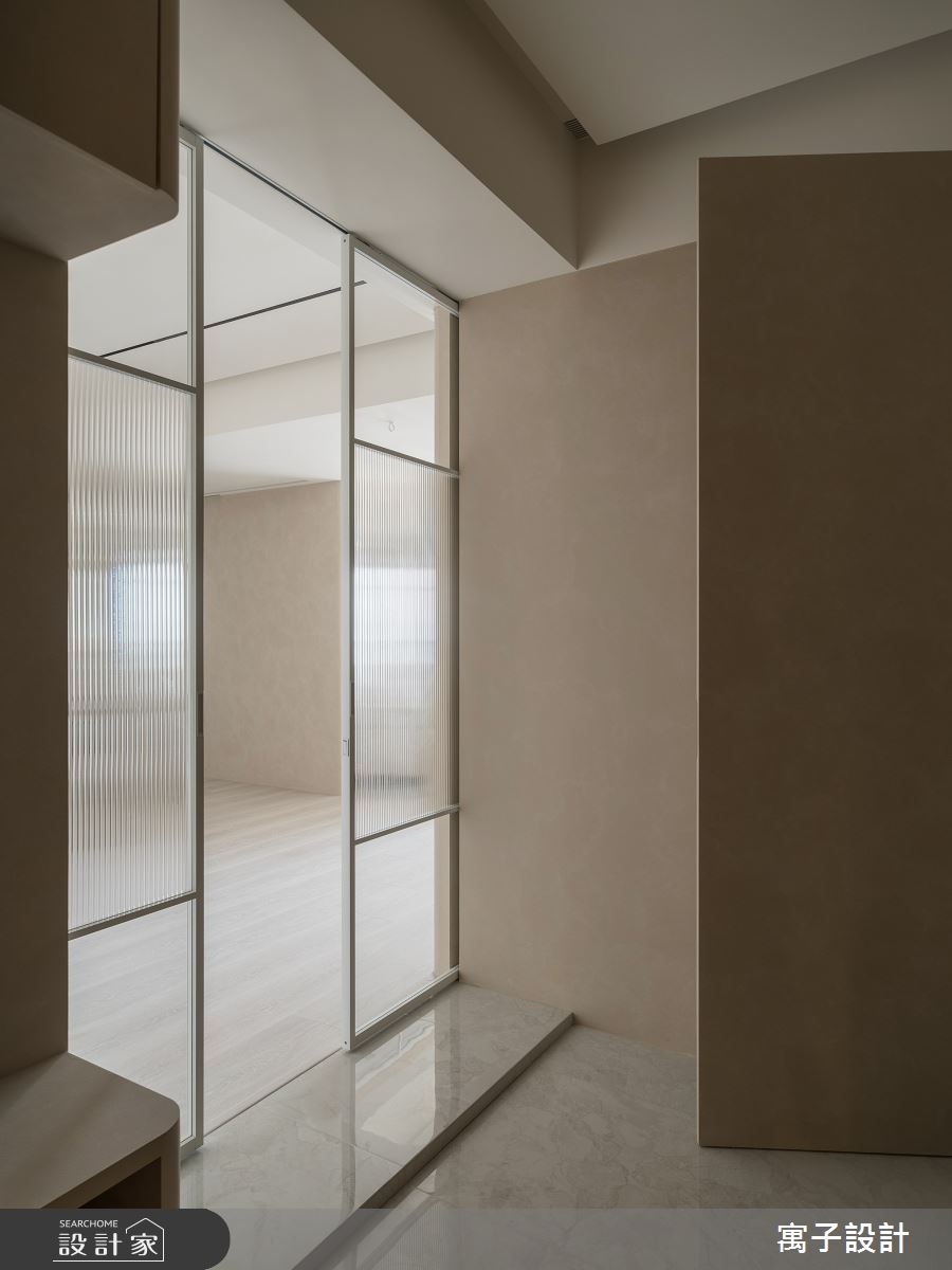 65坪新成屋(5年以下)＿北歐風玄關案例圖片＿寓子設計＿寓子_謐謐沁居之1
