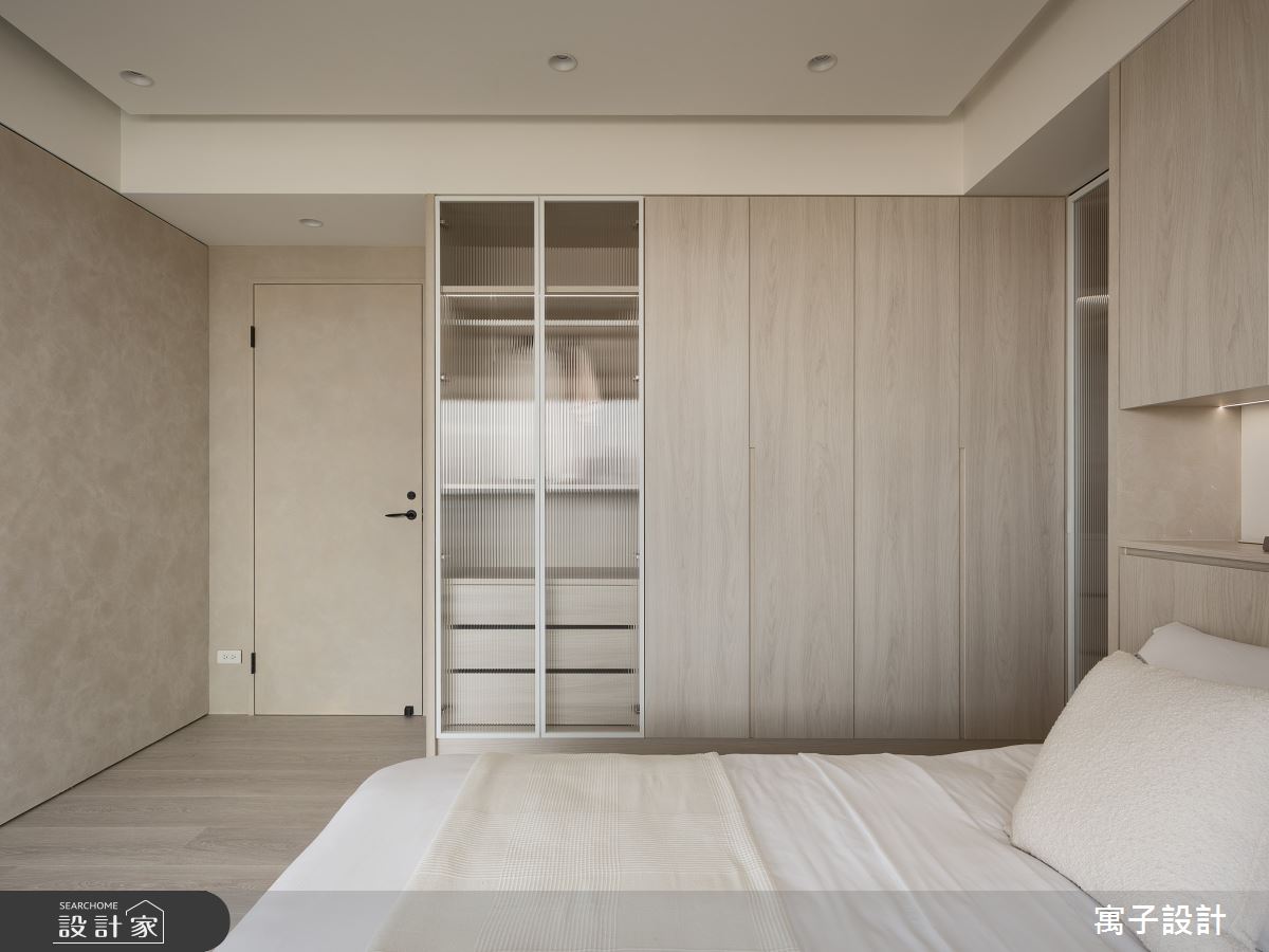 65坪新成屋(5年以下)＿北歐風臥室案例圖片＿寓子設計＿寓子_謐謐沁居之14