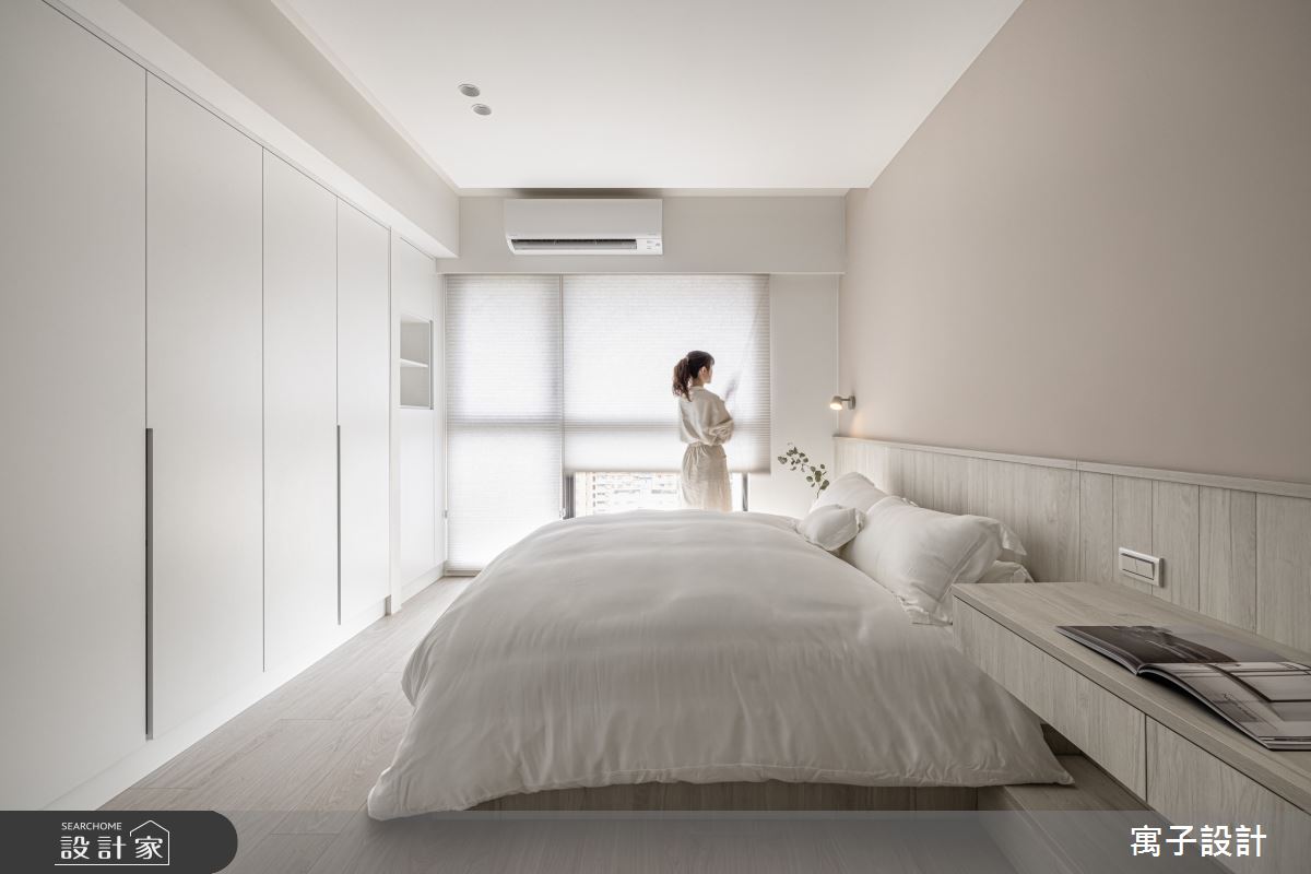 40坪新成屋(5年以下)＿北歐風臥室案例圖片＿寓子設計＿寓子_記憶之12