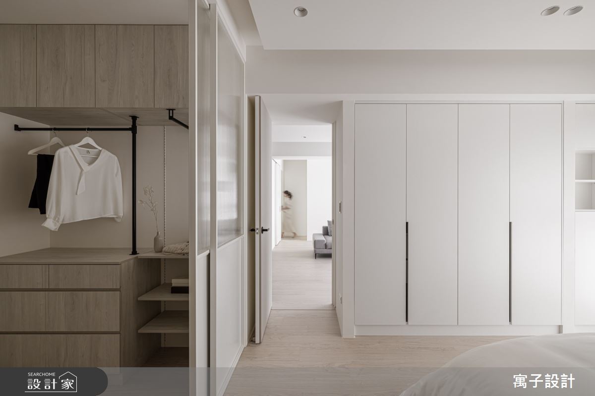 40坪新成屋(5年以下)＿北歐風臥室更衣間案例圖片＿寓子設計＿寓子_記憶之14