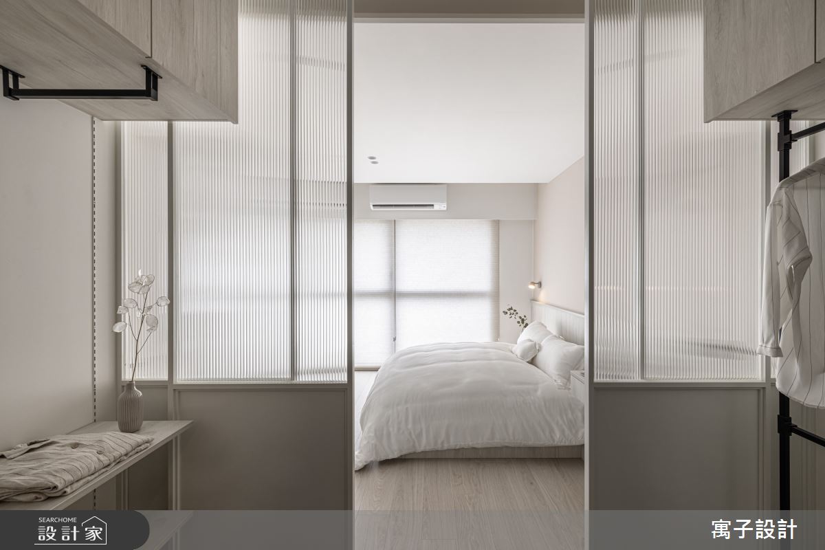 40坪新成屋(5年以下)＿北歐風臥室更衣間案例圖片＿寓子設計＿寓子_記憶之15