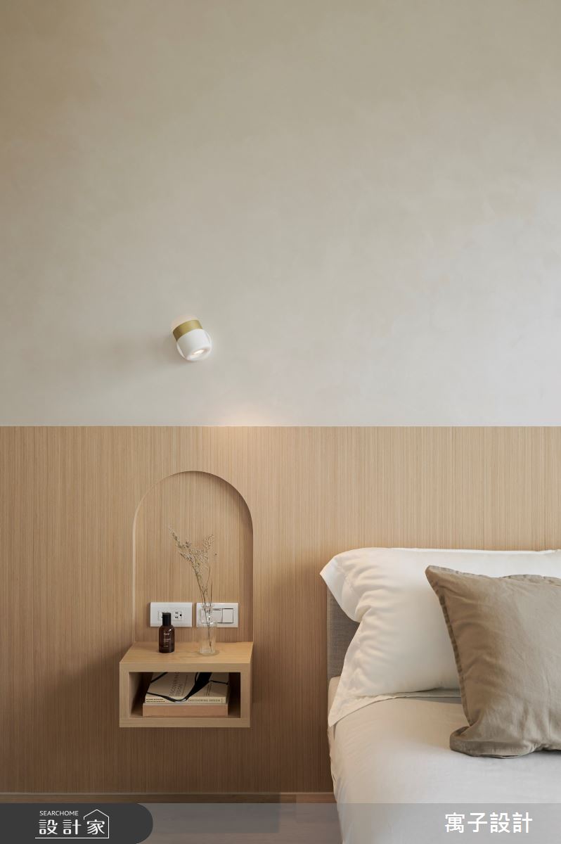 30坪新成屋(5年以下)＿北歐風臥室案例圖片＿寓子設計＿寓子_伴隨之14