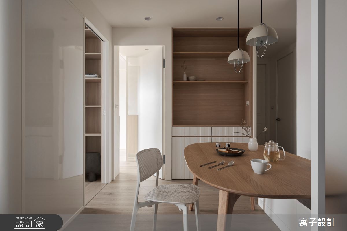 30坪新成屋(5年以下)＿北歐風餐廳案例圖片＿寓子設計＿寓子_伴隨之13