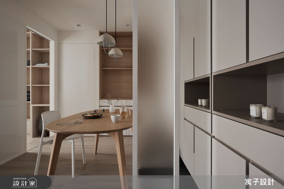 30坪新成屋(5年以下)＿北歐風餐廳案例圖片＿寓子設計＿寓子_伴隨之9