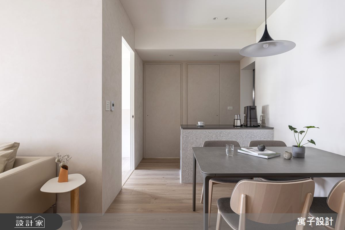 25坪新成屋(5年以下)＿北歐風餐廳案例圖片＿寓子設計＿寓子_一如往常之9