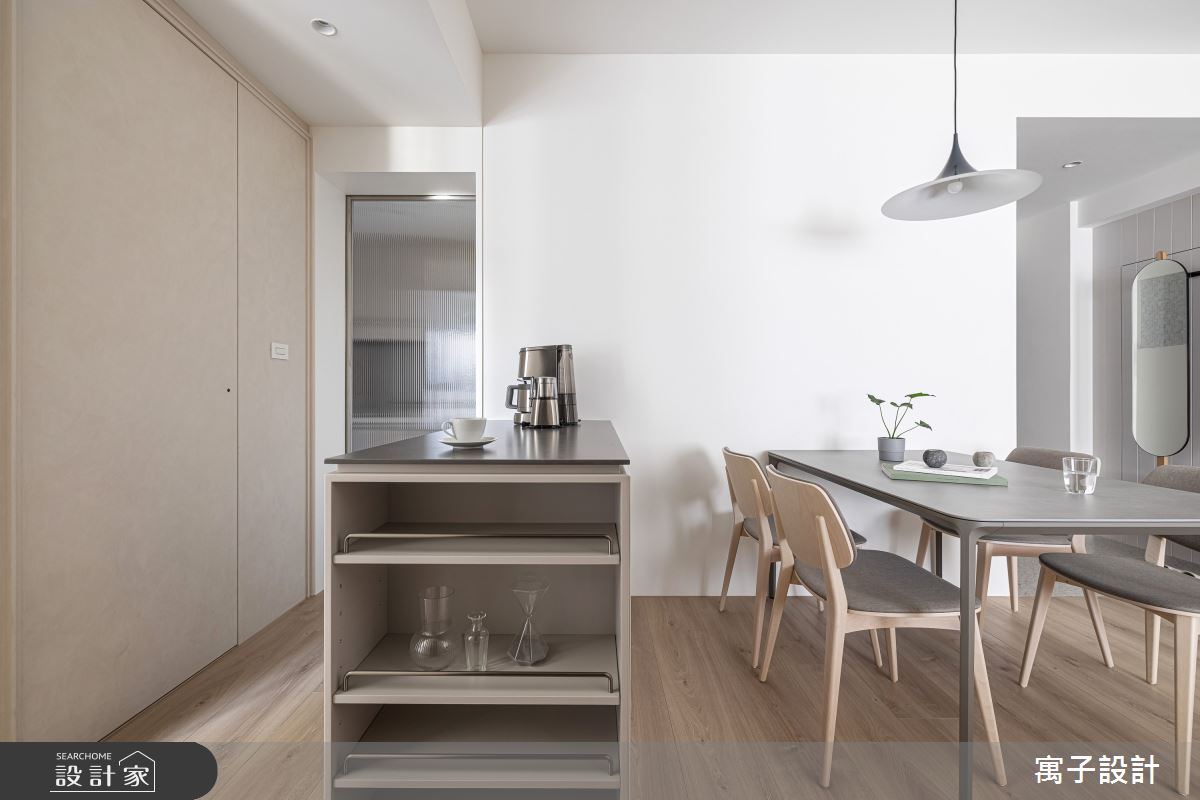 25坪新成屋(5年以下)＿北歐風餐廳案例圖片＿寓子設計＿寓子_一如往常之7