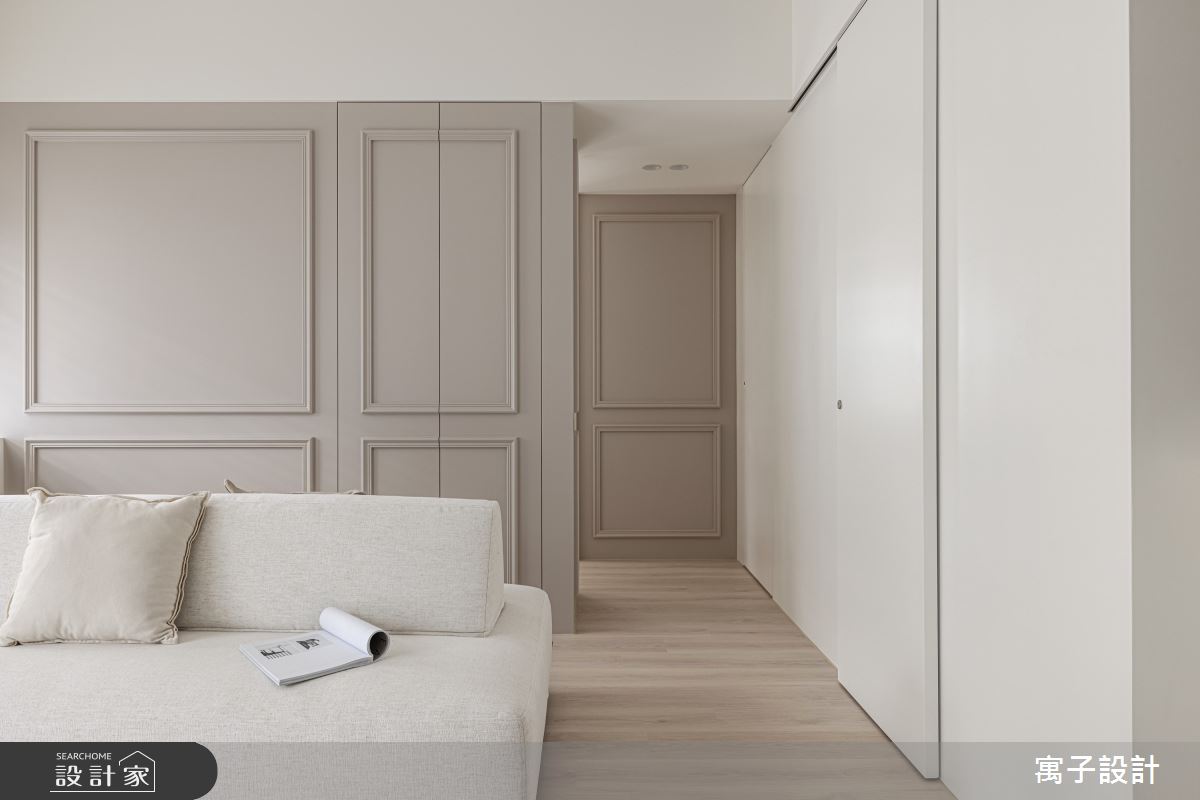 20坪新成屋(5年以下)＿北歐風客廳走廊案例圖片＿寓子設計＿寓子_蒔蒔午後之10