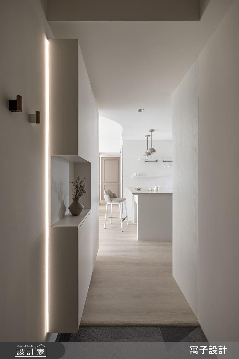20坪新成屋(5年以下)＿北歐風玄關餐廳案例圖片＿寓子設計＿寓子_蒔蒔午後之1