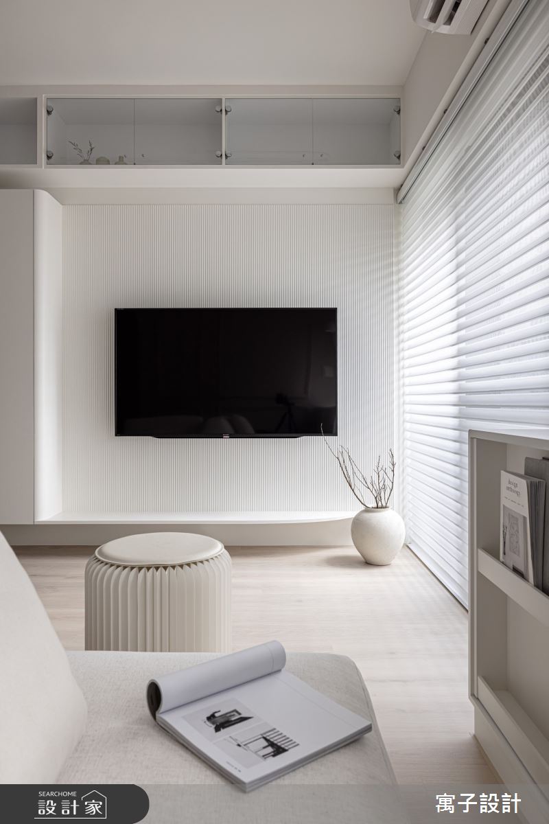 20坪新成屋(5年以下)＿北歐風客廳案例圖片＿寓子設計＿寓子_蒔蒔午後之5