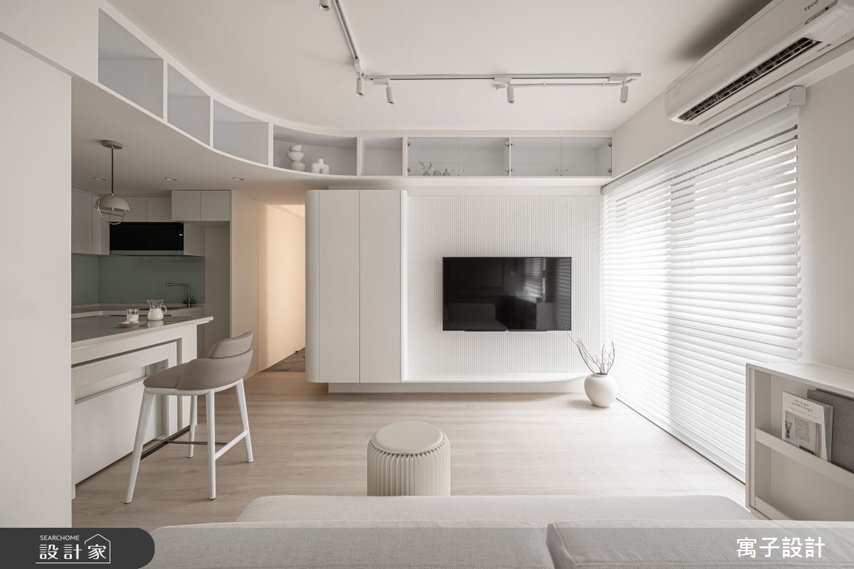 20坪新成屋(5年以下)＿北歐風客廳餐廳廚房案例圖片＿寓子設計＿寓子_蒔蒔午後之6