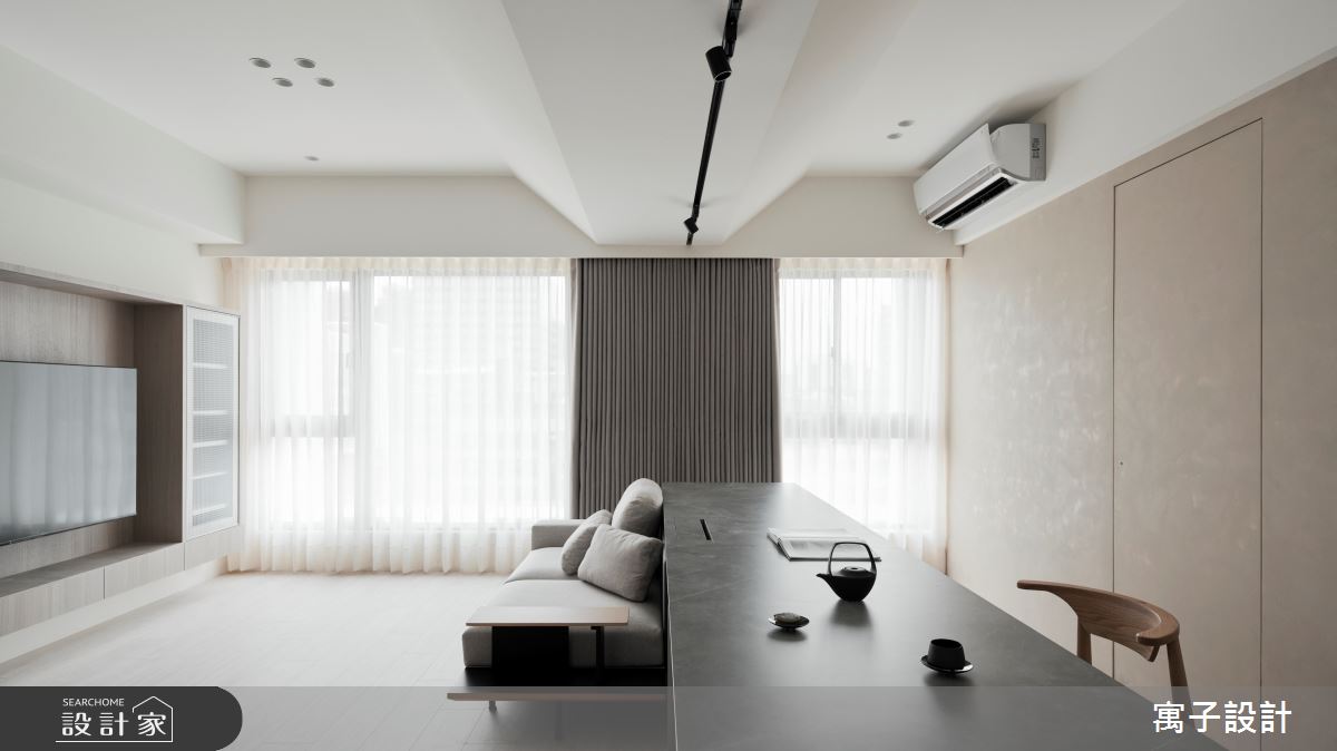 28坪新成屋(5年以下)＿北歐風客廳餐廳案例圖片＿寓子設計＿寓子_無序之8