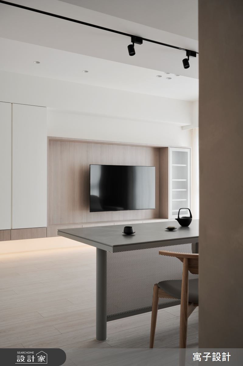28坪新成屋(5年以下)＿北歐風客廳餐廳案例圖片＿寓子設計＿寓子_無序之7