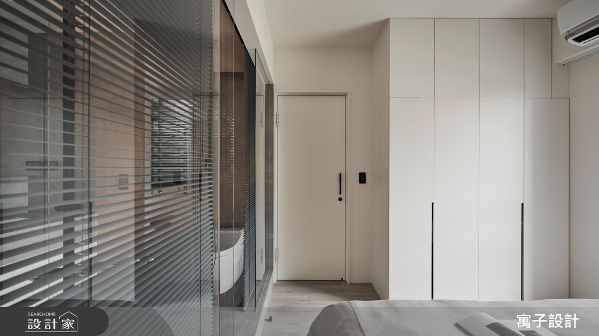 28坪新成屋(5年以下)＿北歐風臥室浴室案例圖片＿寓子設計＿寓子_無序之15