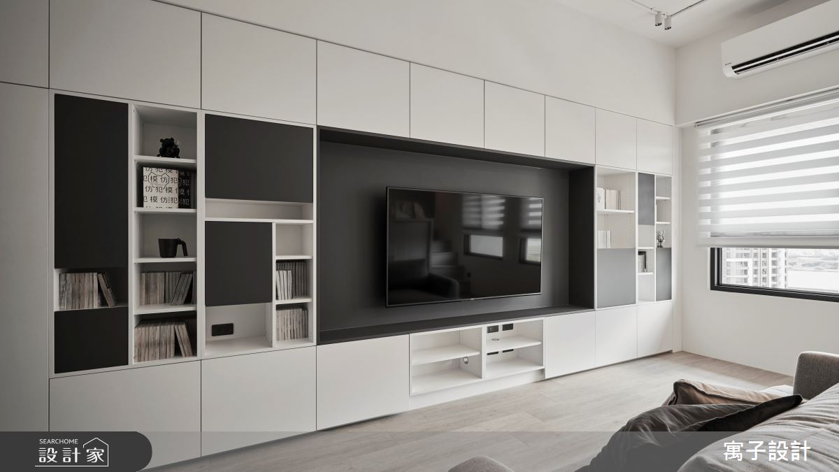 20坪新成屋(5年以下)＿北歐風客廳案例圖片＿寓子設計＿寓子_回憶之7