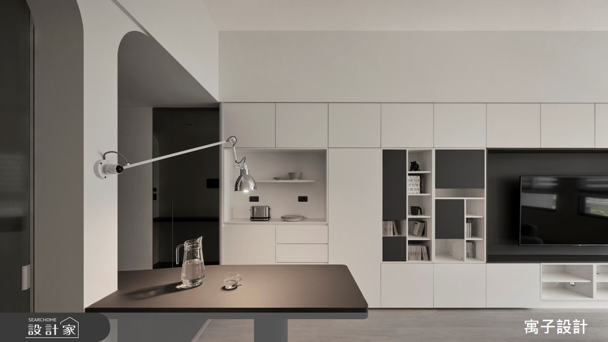 20坪新成屋(5年以下)＿北歐風客廳餐廳案例圖片＿寓子設計＿寓子_回憶之10