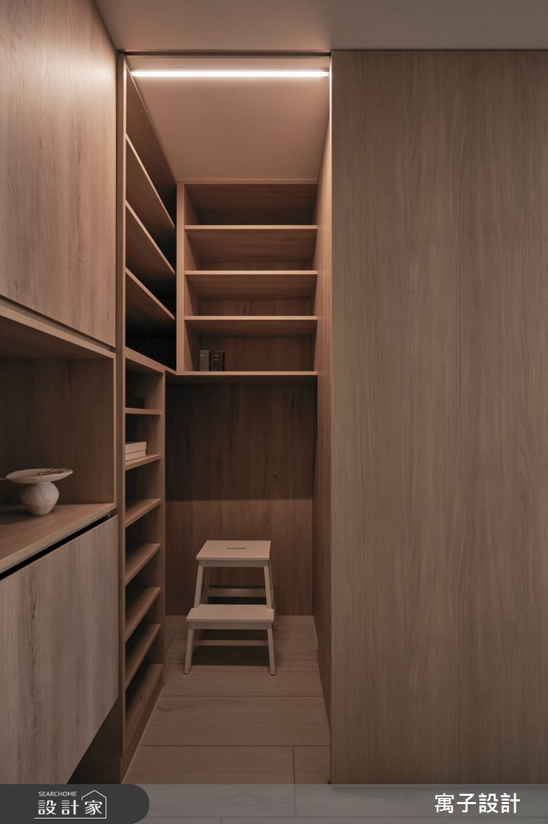 30坪新成屋(5年以下)＿北歐風玄關儲藏室案例圖片＿寓子設計＿寓子_昔日森森之9