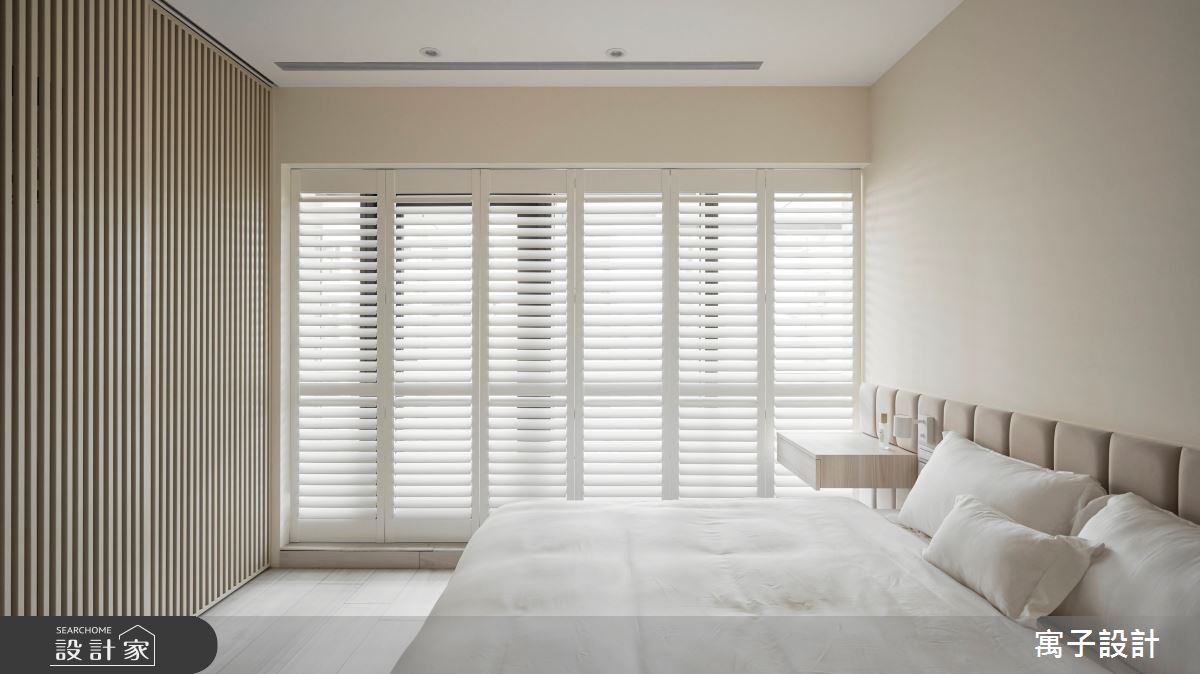 30坪新成屋(5年以下)＿北歐風臥室案例圖片＿寓子設計＿寓子_昔日森森之11