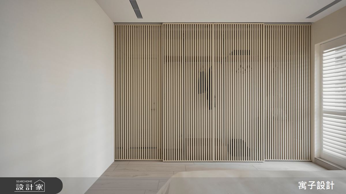 30坪新成屋(5年以下)＿北歐風臥室案例圖片＿寓子設計＿寓子_昔日森森之13