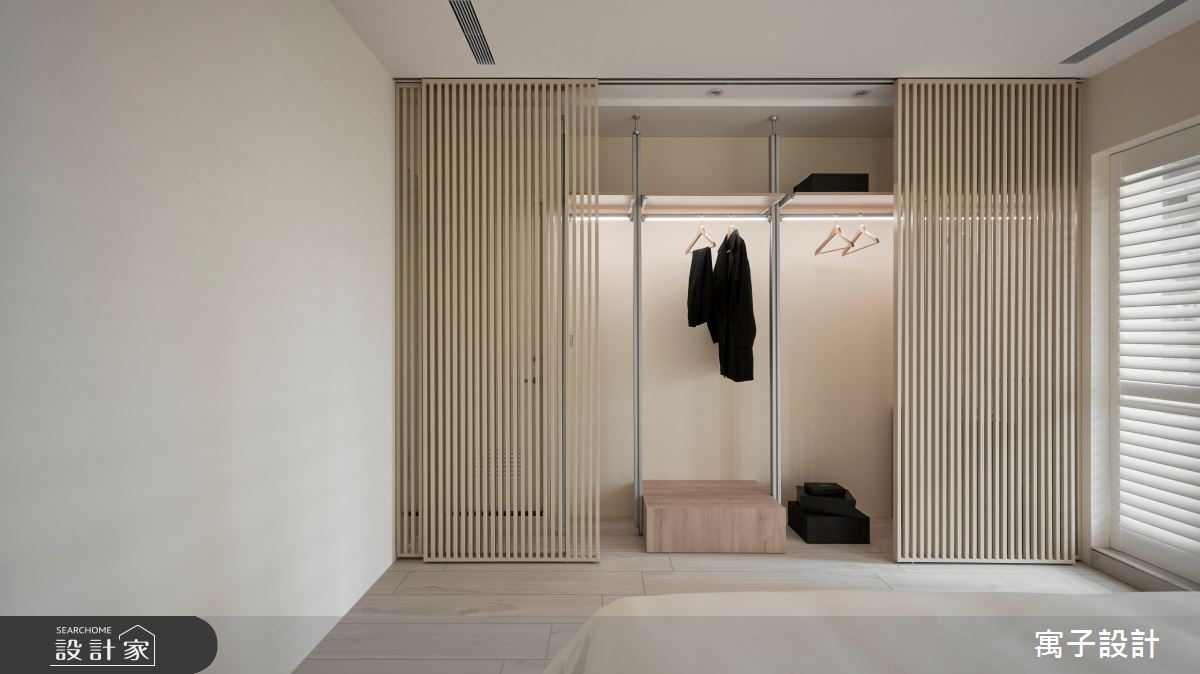 30坪新成屋(5年以下)＿北歐風臥室案例圖片＿寓子設計＿寓子_昔日森森之14