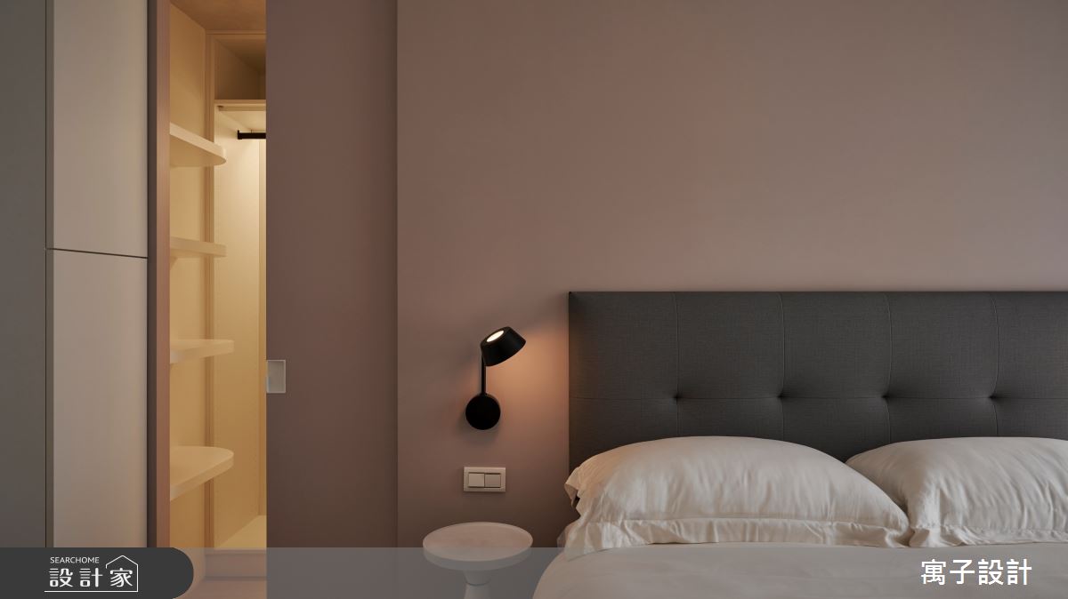 32坪新成屋(5年以下)＿北歐風臥室案例圖片＿寓子設計＿寓子_潤 • 耳語之15