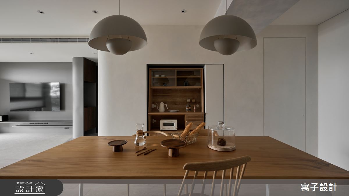 32坪新成屋(5年以下)＿北歐風餐廳案例圖片＿寓子設計＿寓子_潤 • 耳語之8