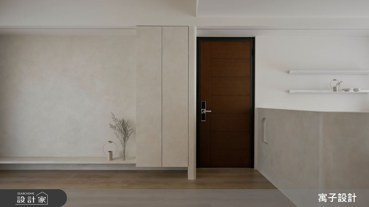 22坪新成屋(5年以下)＿北歐風玄關客廳餐廳案例圖片＿寓子設計＿寓子_允允溫室之3