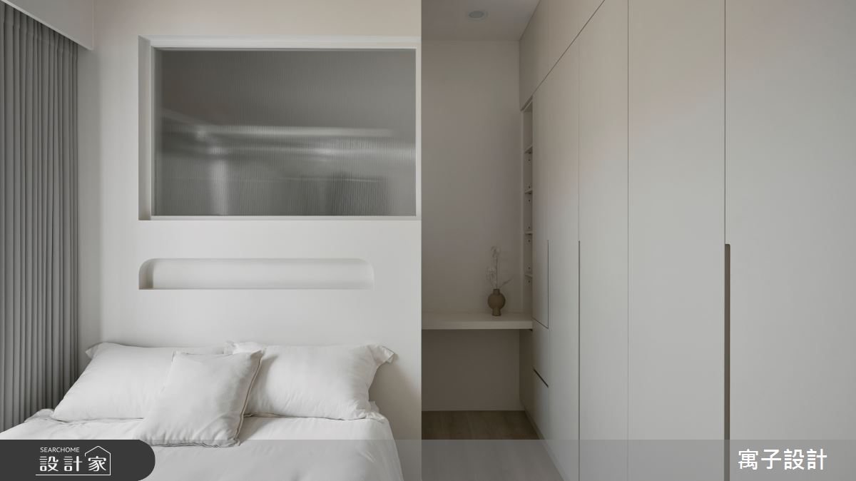 22坪新成屋(5年以下)＿北歐風臥室案例圖片＿寓子設計＿寓子_允允溫室之13
