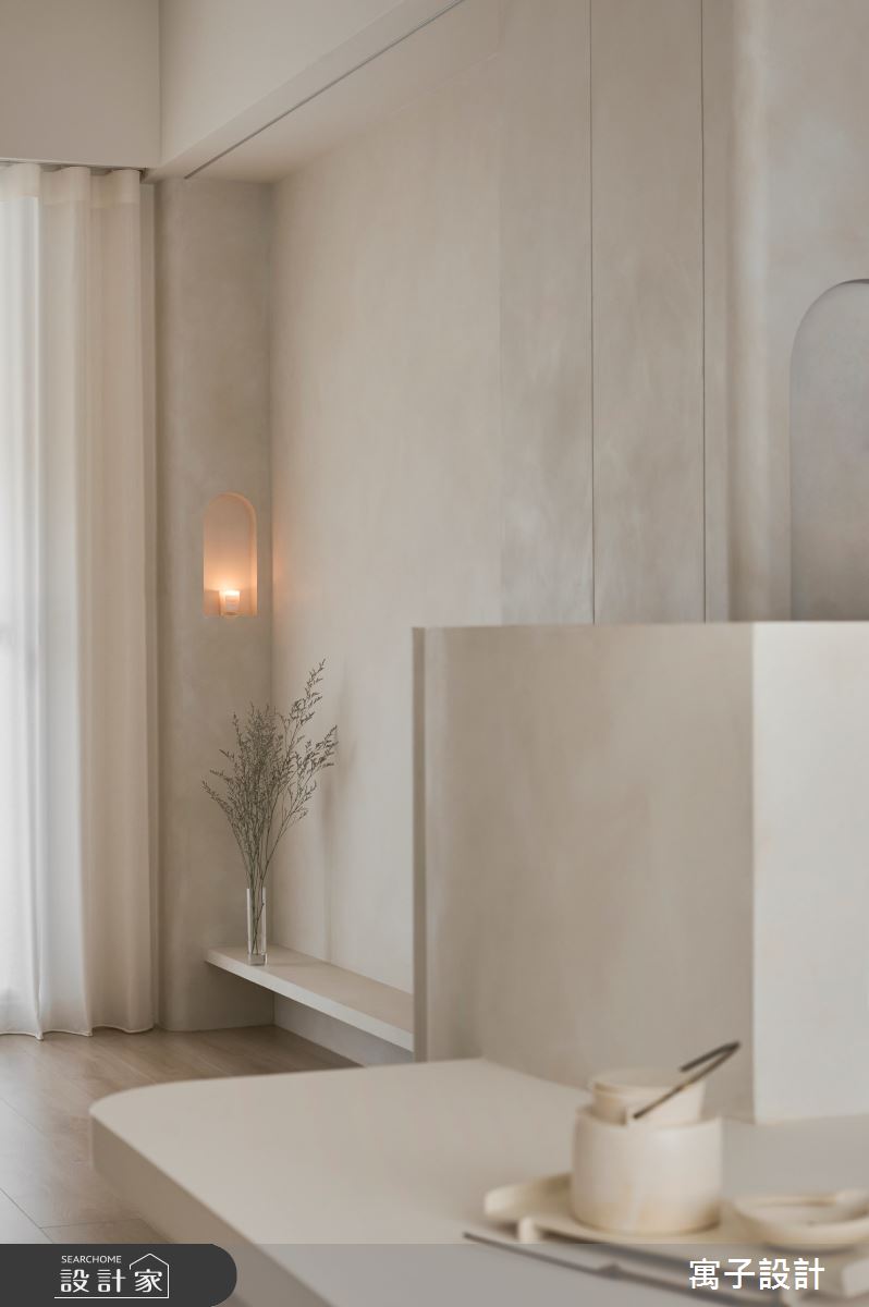 22坪新成屋(5年以下)＿北歐風客廳案例圖片＿寓子設計＿寓子_允允溫室之11