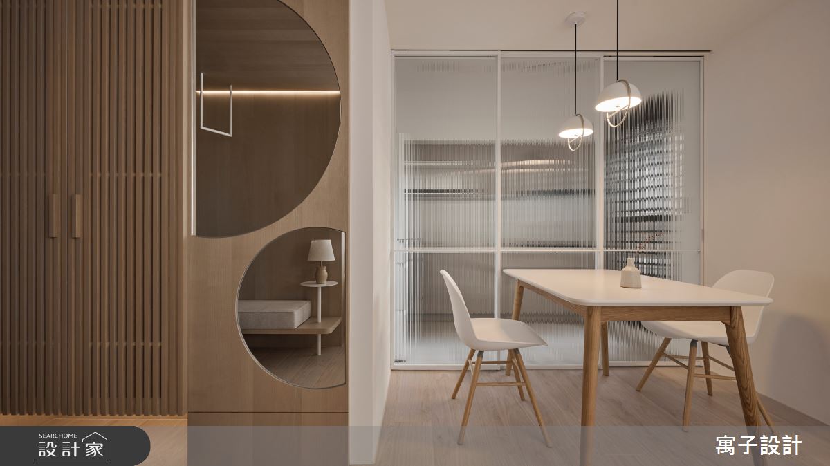 19坪新成屋(5年以下)＿北歐風玄關餐廳案例圖片＿寓子設計＿寓子_關於之2