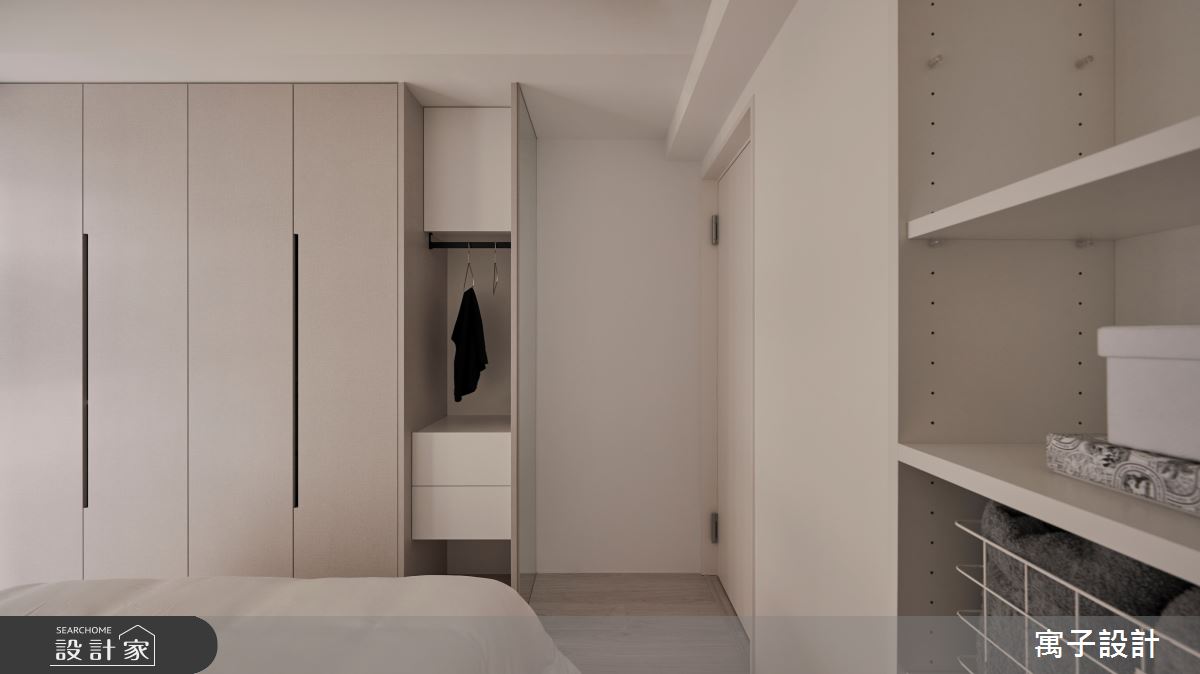 19坪新成屋(5年以下)＿北歐風臥室案例圖片＿寓子設計＿寓子_關於之13