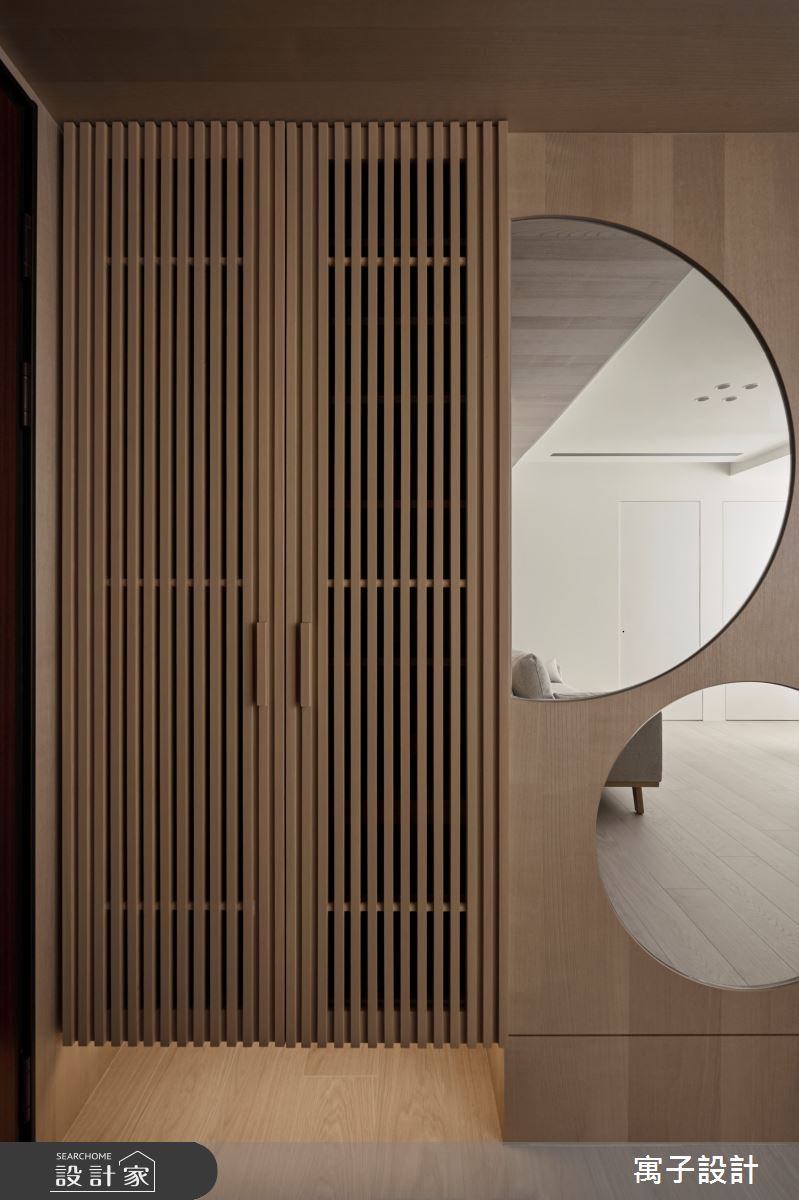 19坪新成屋(5年以下)＿北歐風玄關案例圖片＿寓子設計＿寓子_關於之1