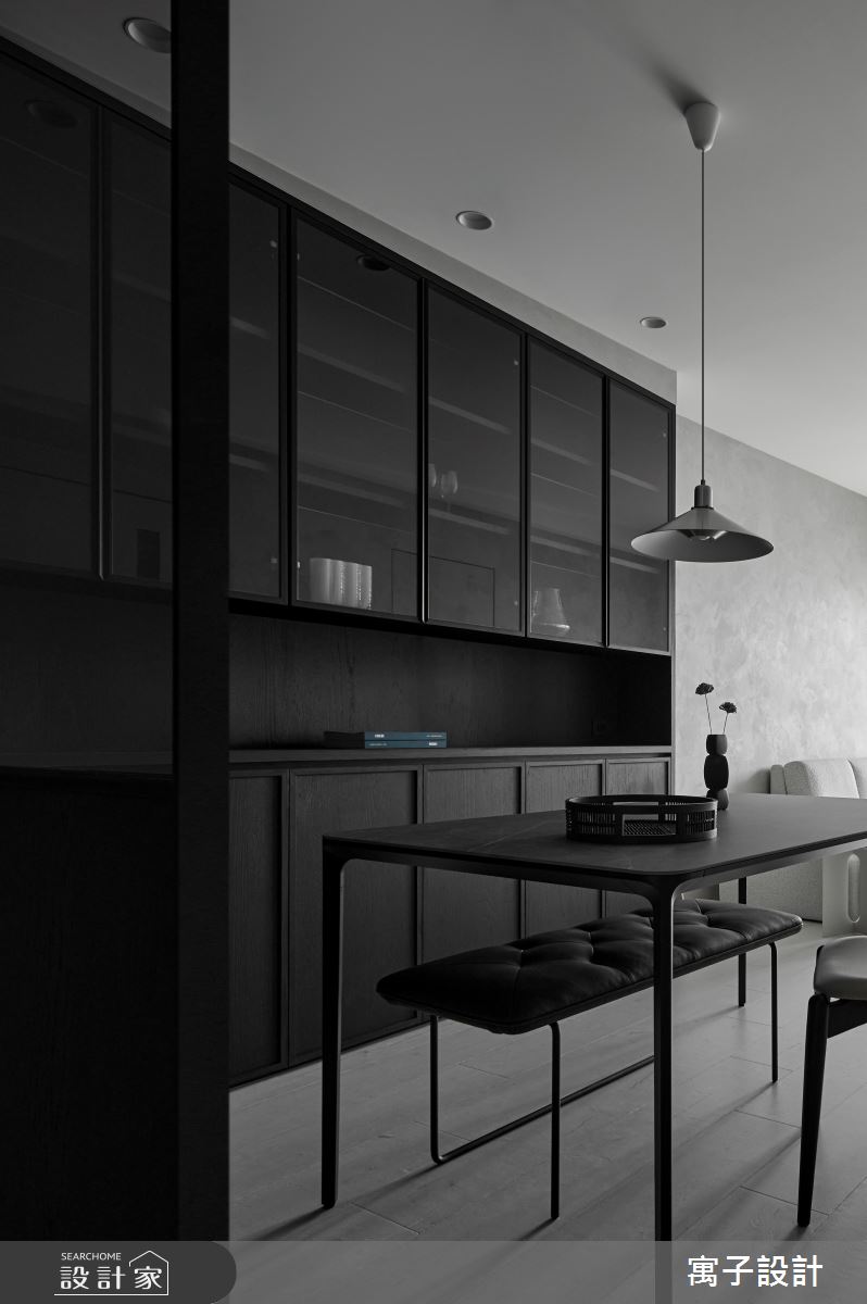 20坪新成屋(5年以下)＿北歐風餐廳案例圖片＿寓子設計＿寓子_依循之5