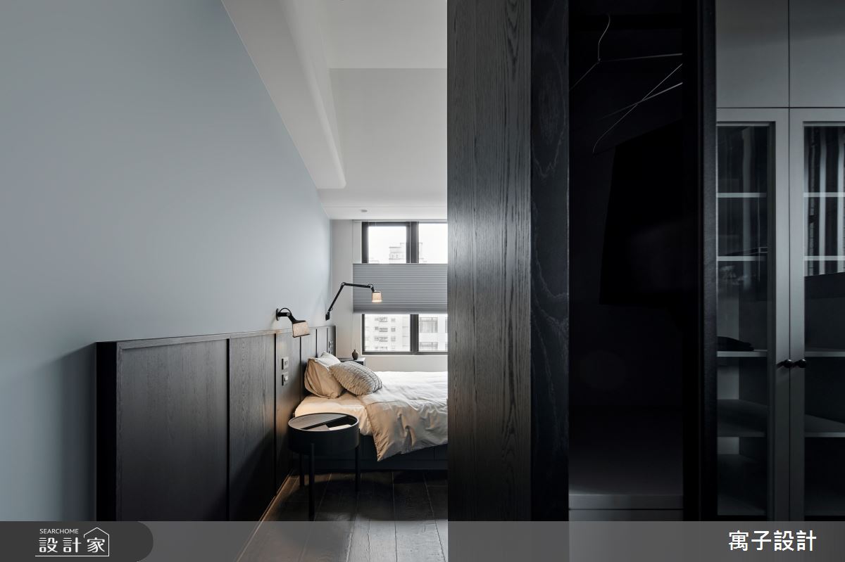 20坪新成屋(5年以下)＿北歐風臥室案例圖片＿寓子設計＿寓子_依循之12