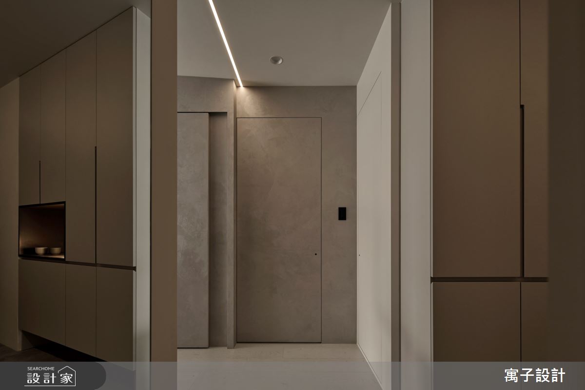 20坪新成屋(5年以下)＿北歐風玄關案例圖片＿寓子設計＿寓子_依循之4682