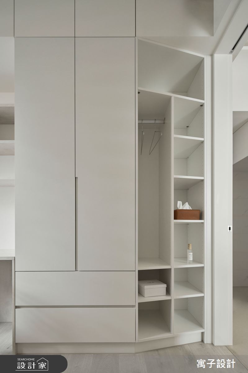 20坪新成屋(5年以下)＿北歐風臥室案例圖片＿寓子設計＿寓子_悄悄之10