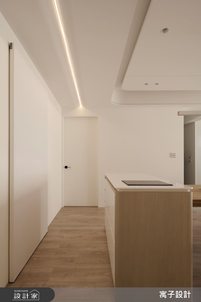 36坪新成屋(5年以下)＿北歐風中島案例圖片＿寓子設計＿寓子_敍敍之5