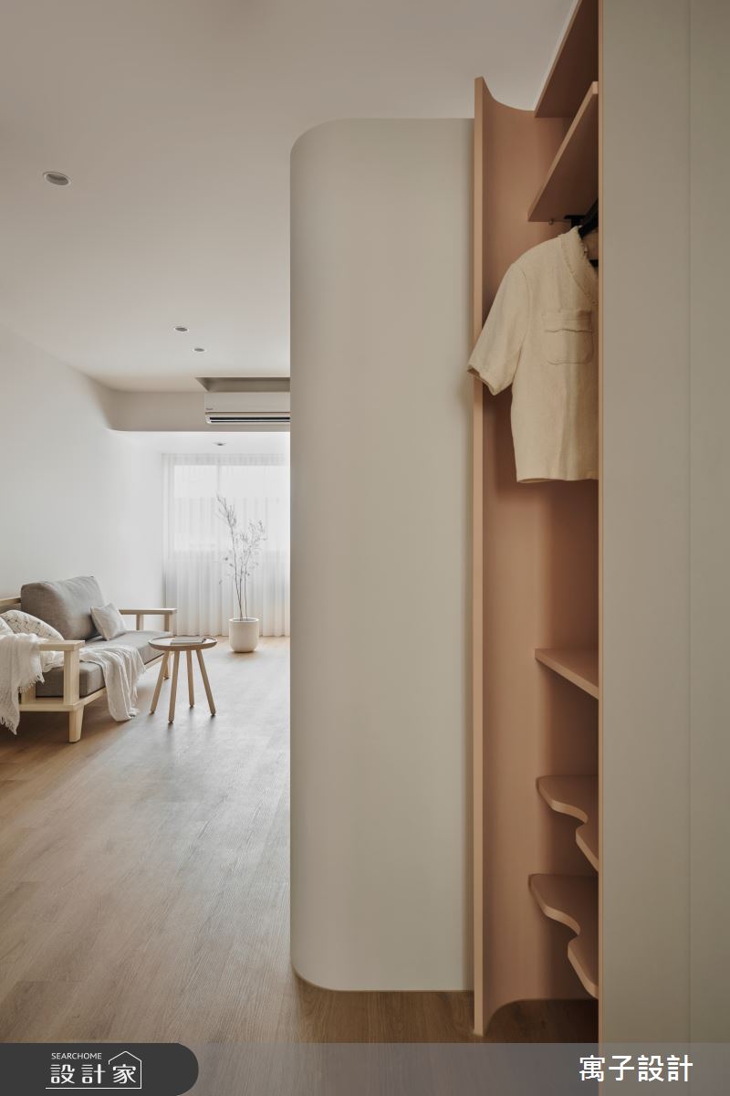 25坪老屋(16~30年)＿北歐風客廳案例圖片＿寓子設計＿寓子_木韻之11