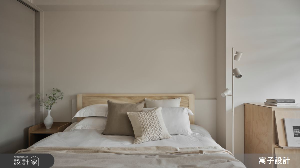 25坪老屋(16~30年)＿北歐風臥室案例圖片＿寓子設計＿寓子_木韻之15