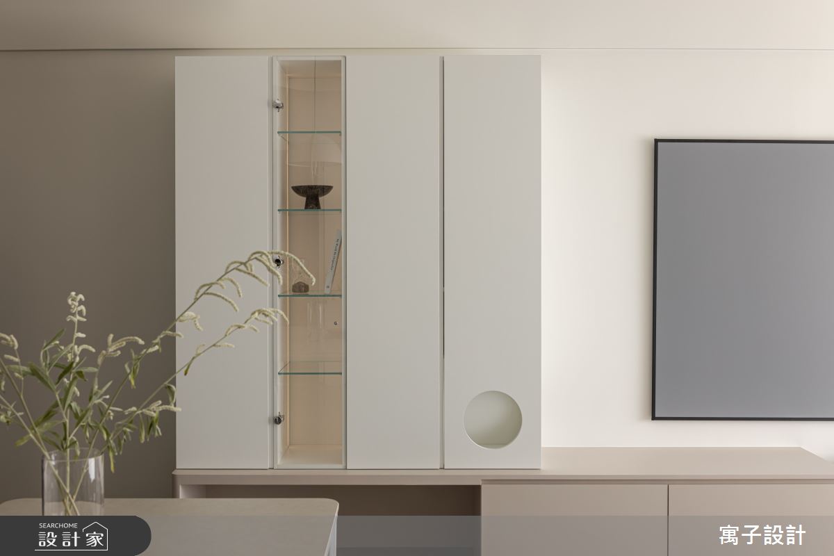 25坪新成屋(5年以下)＿北歐風客廳餐廳案例圖片＿寓子設計＿寓子_共舞之5