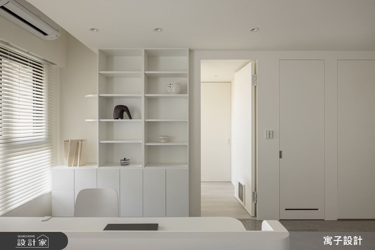 25坪新成屋(5年以下)＿北歐風書房工作區案例圖片＿寓子設計＿寓子_共舞之8