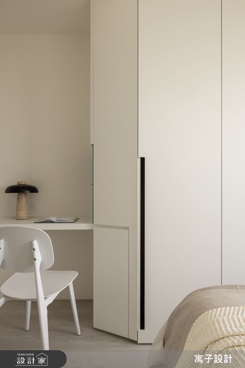 25坪新成屋(5年以下)＿北歐風臥室案例圖片＿寓子設計＿寓子_共舞之11