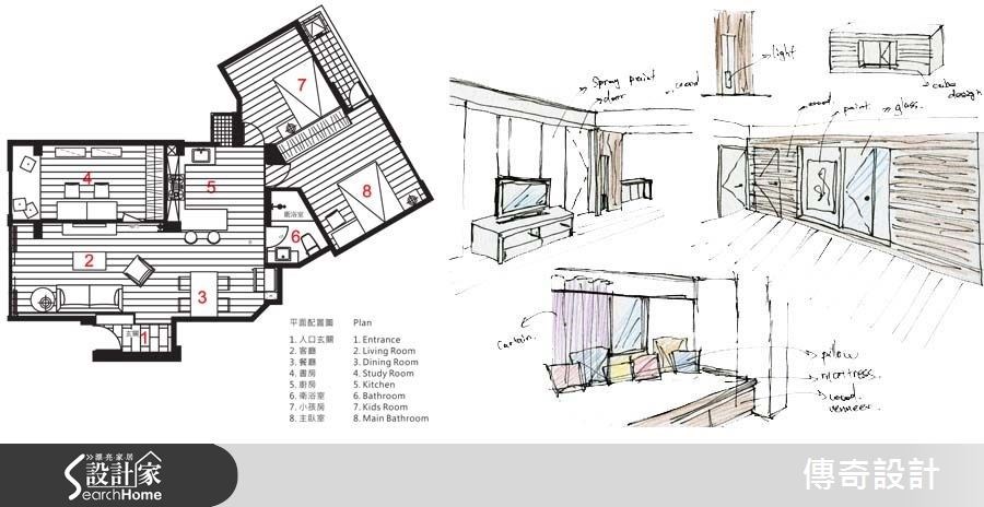 28坪老屋(16~30年)＿北歐風案例圖片＿傳奇室內裝修設計有限公司＿傳奇_01之12