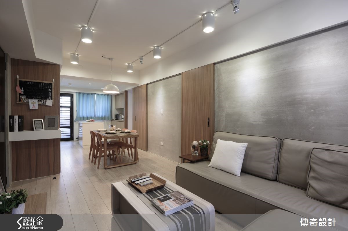 18坪新成屋(5年以下)＿混搭風案例圖片＿傳奇室內裝修設計有限公司＿傳奇_02之4