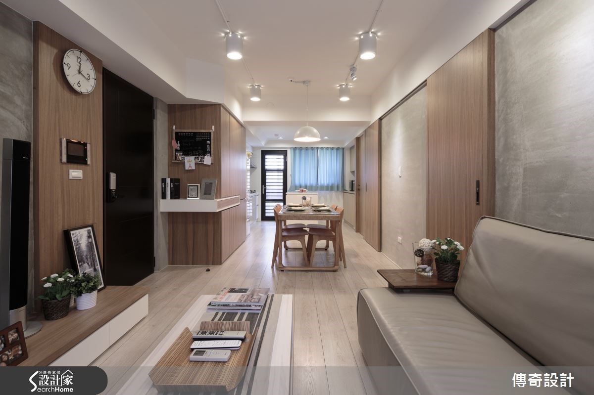 18坪新成屋(5年以下)＿混搭風案例圖片＿傳奇室內裝修設計有限公司＿傳奇_02之5