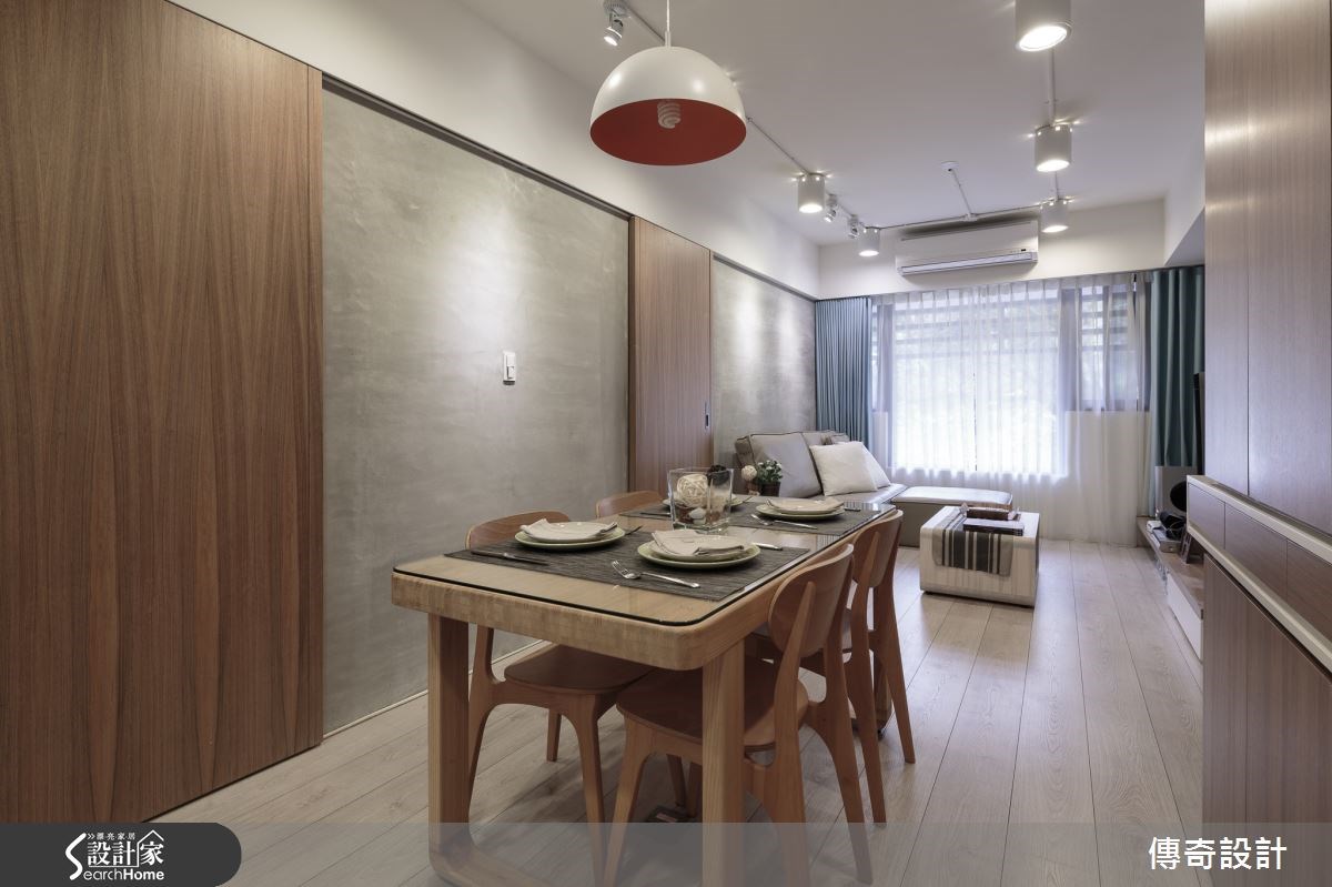 18坪新成屋(5年以下)＿混搭風案例圖片＿傳奇室內裝修設計有限公司＿傳奇_02之7