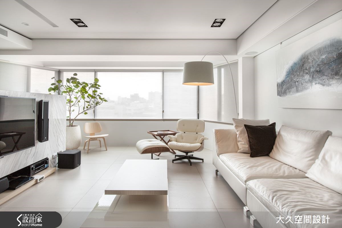 老屋(16~30年)＿簡約風客廳案例圖片＿大久空間設計有限公司＿大久_01之4